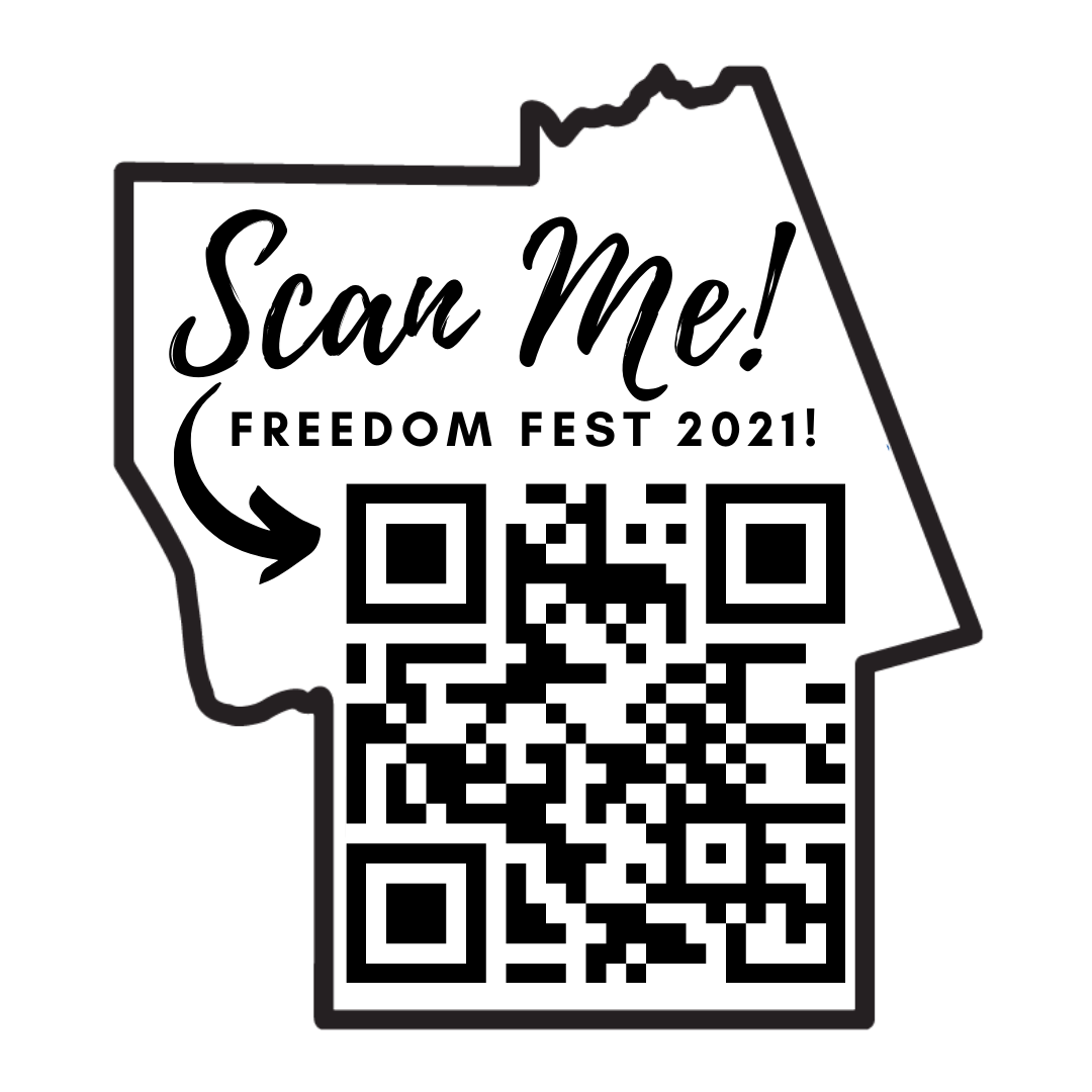 Attendees can use this QR code for a complete schedule of events.