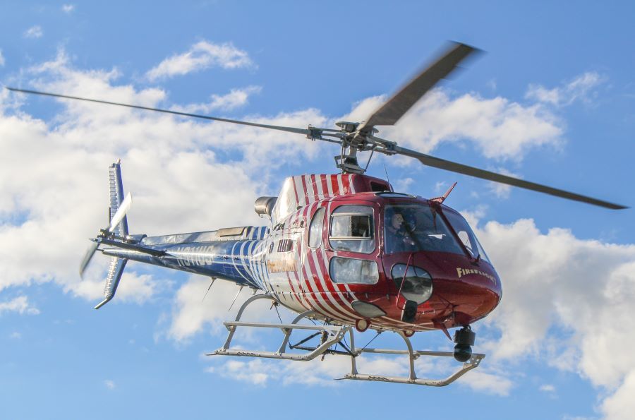 Flagler County's FireFlight helicopter. Courtesy photo
