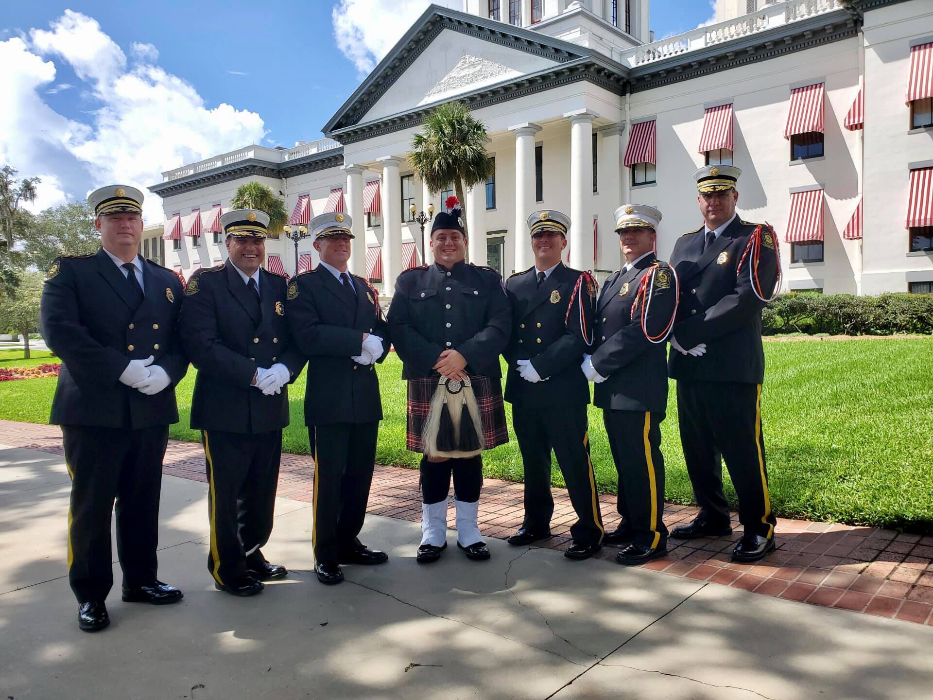 Palm Coast Fire Dept. Honor Guard. Courtesy photo