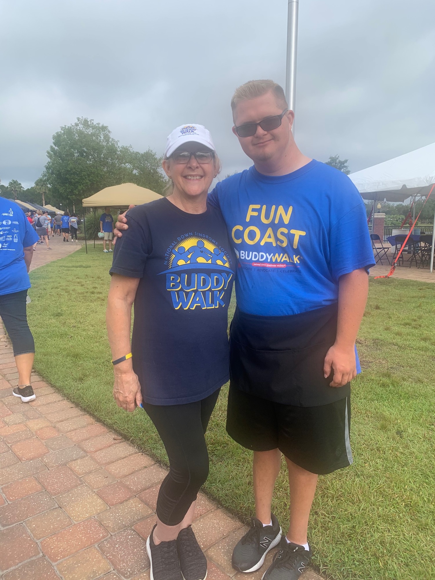 Paula Wilburn and her son, Keaton. 16th Annual Fun Coast Buddy Walk.