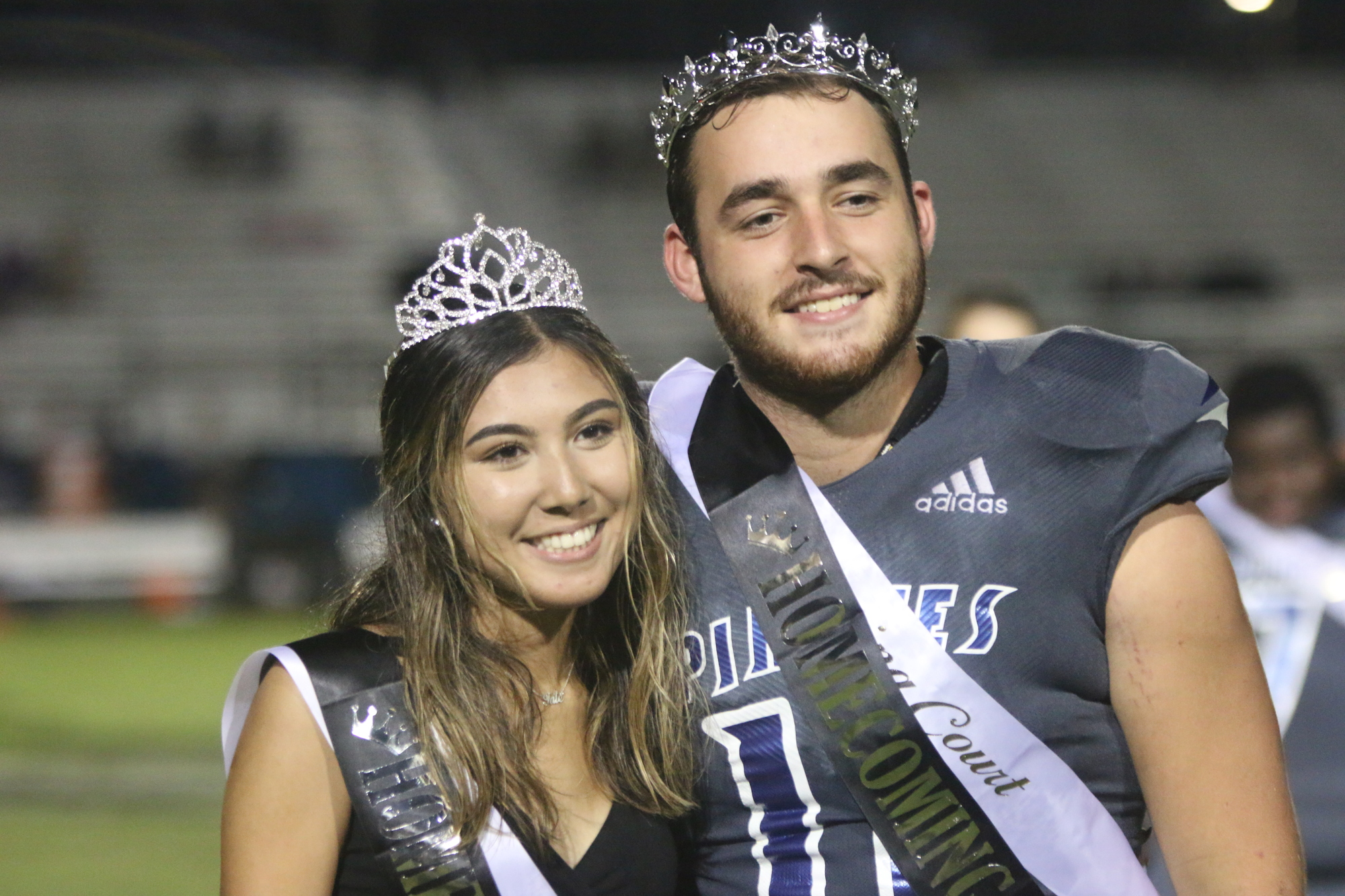 Tate Winecoff and his girlfriend Alyssa Sa were the Pirates' homecoming king and queen. They were also homecoming princess and prince as freshmen. File photo