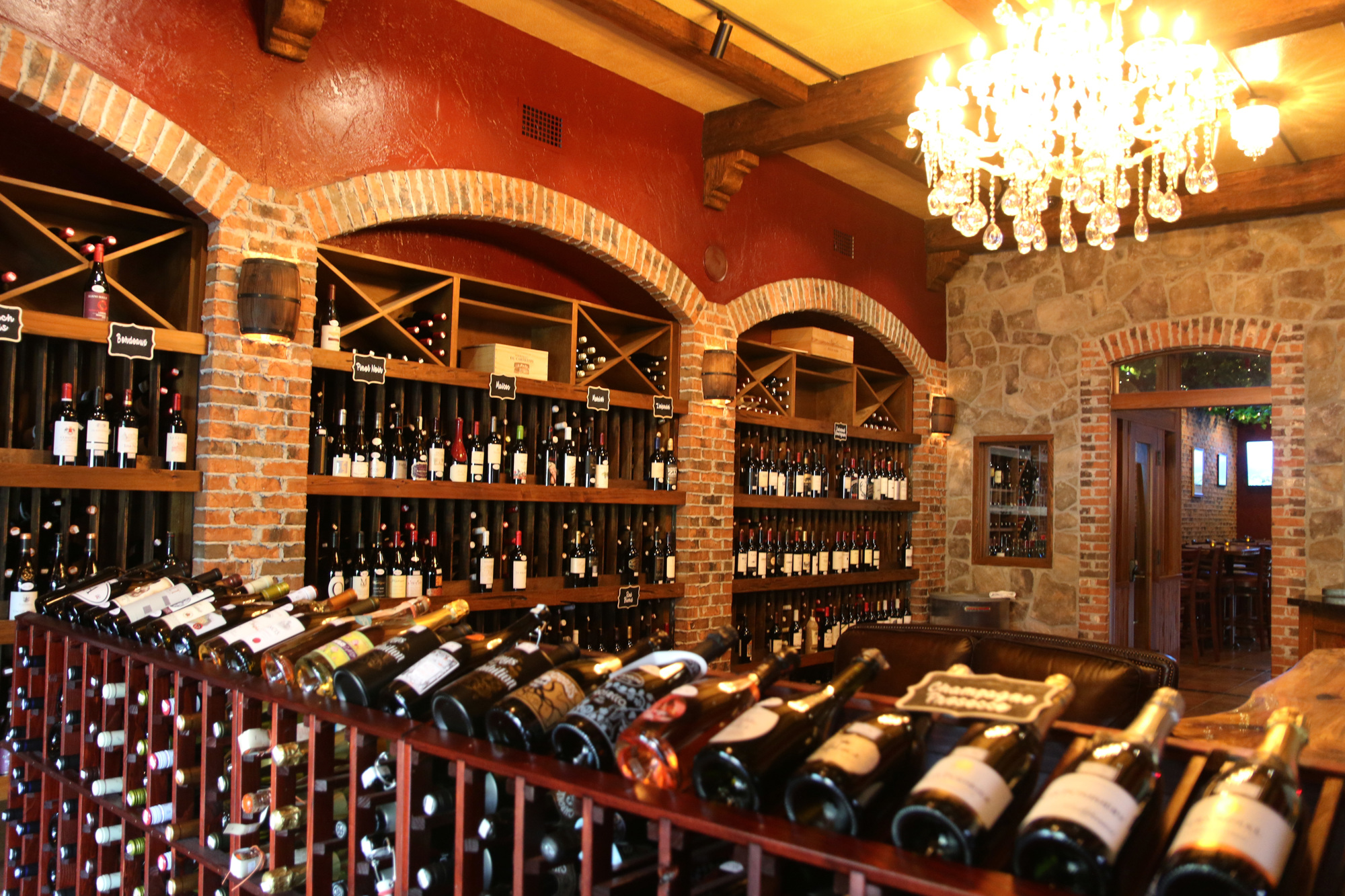 Wine Not? West features over 800 kinds of wines. Photo by Jarleene Almenas