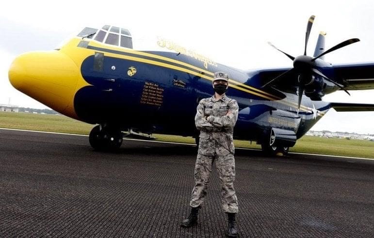 Civil Air Patrol Cadet Lt. Col. Emily Kraft aims to one day be commissioned as a naval aviator. Courtesy photo