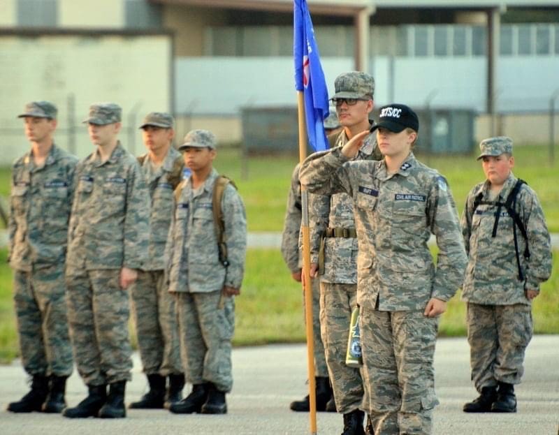 Civil Air Patrol Cadet Lt. Col. Emily Kraft said one of the things she loves about CAP is the structure. Courtesy photo