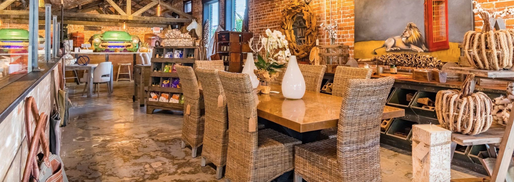 Courtesy. The Farm House in Bradenton offers a mix of furniture and donuts.