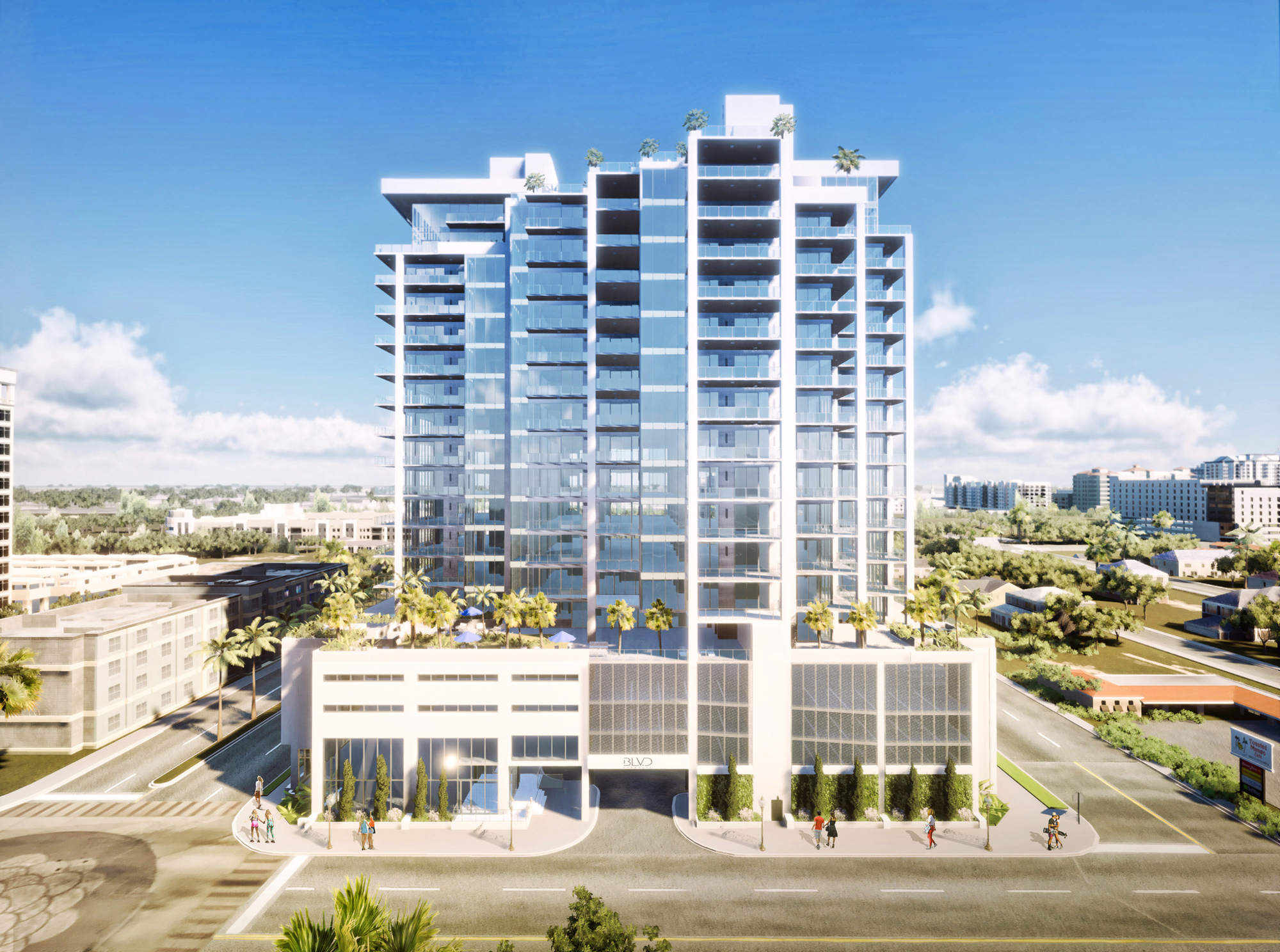 Core Development Inc.'s planned BLVD condo tower will contain 49 upscale residences. To date, 24 have been pre sold.
