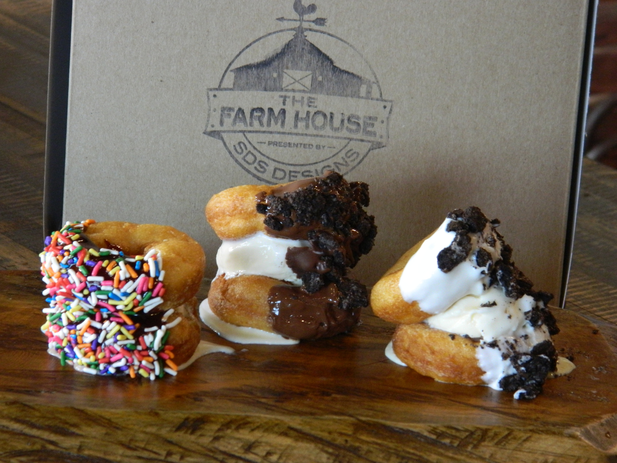 Courtesy. Steven and Nancie Sheardown run The Farm House in Bradenton, where they sell furniture and serve donuts.