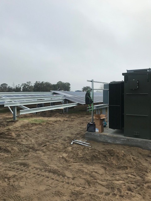 Seminole Financial Services' latest local project is a 9.29-megawatt, ground-mounted solar energy system in Bartow, Polk County., for which the firm provided a $9.05 million construction loan. Courtesy photo. 