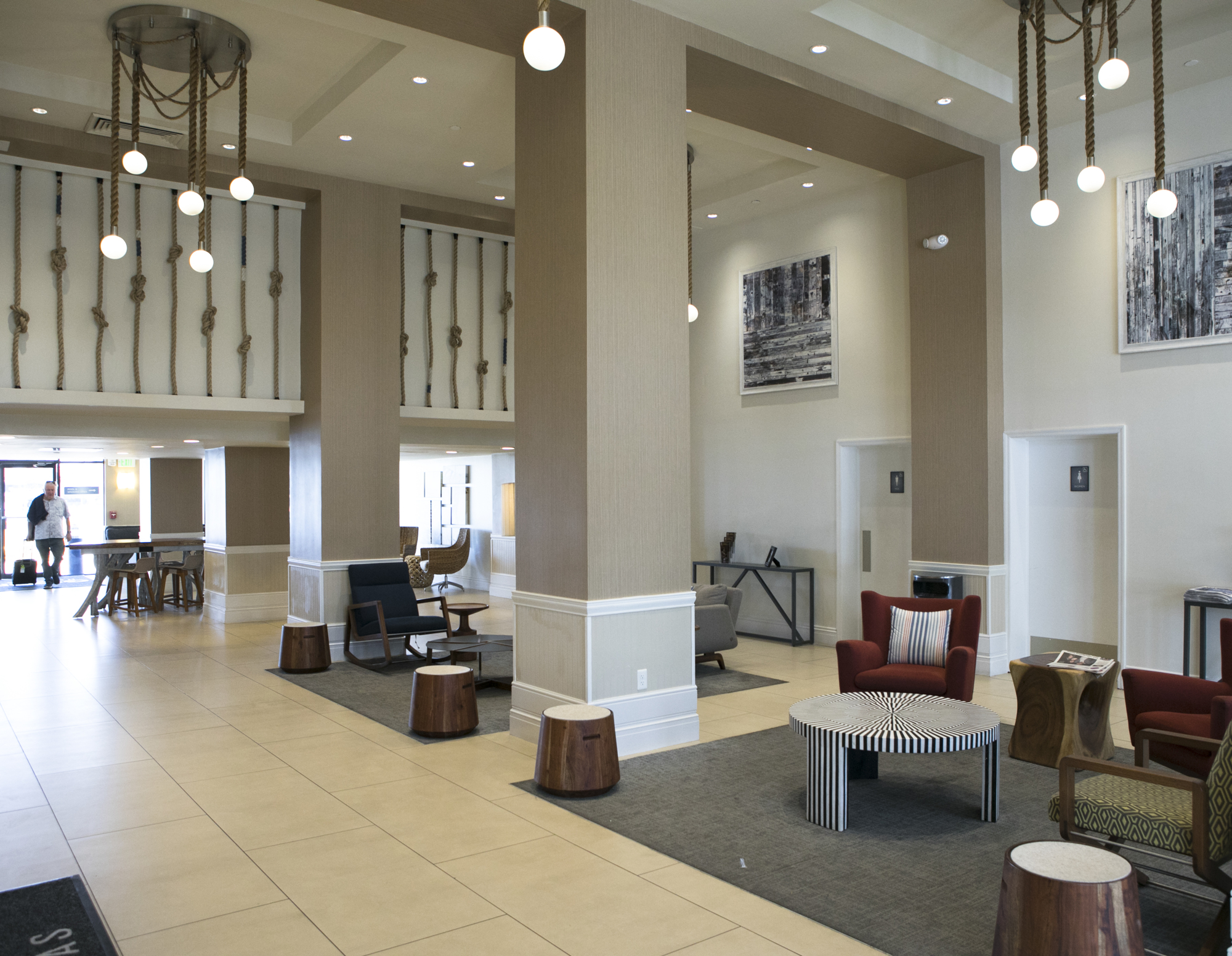 Mark Wemple. The hotel's lobby has received significant upgrades. 