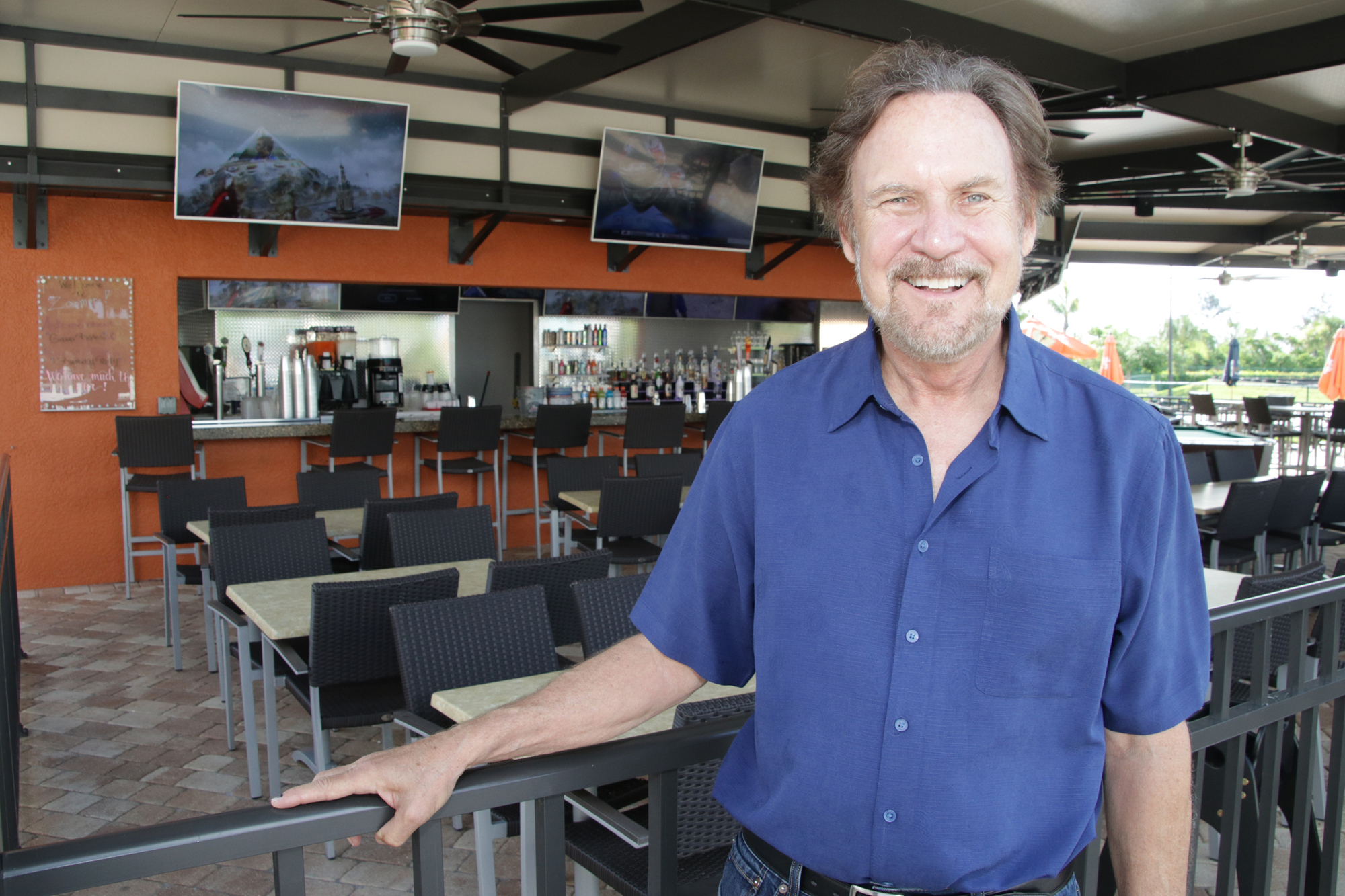 Sidetrack Bar and Grill is the newest addition to Zoomers. Owner Mike Barnes says constant updating is critical to sustaining an amusement park. Jim Jett Photo