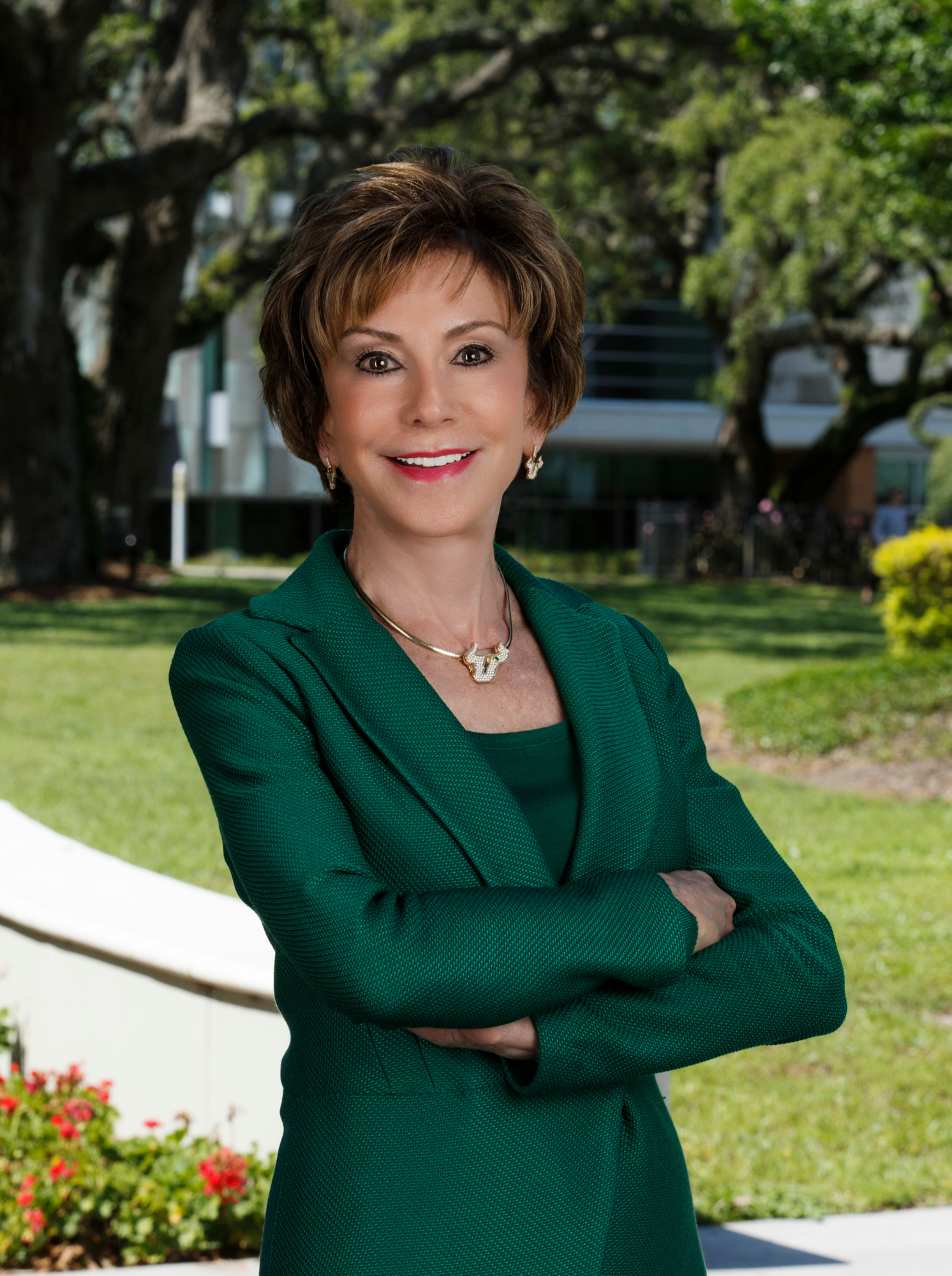 USF System President Judy Genshaft will unveil the university's new branding in September. Courtesy photo.