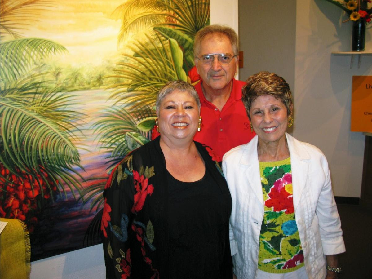 Nina Masters and her daughter and son-in-law,  Sylvia and George Nikitas. Courtesy photo