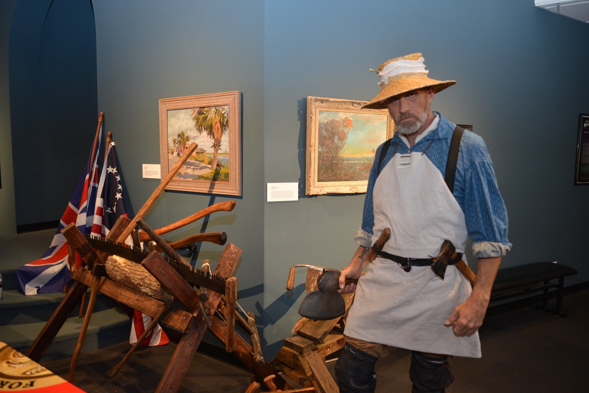 See reenactors during the 6th-annual Florida History Con at MOAS. Courtesy photo