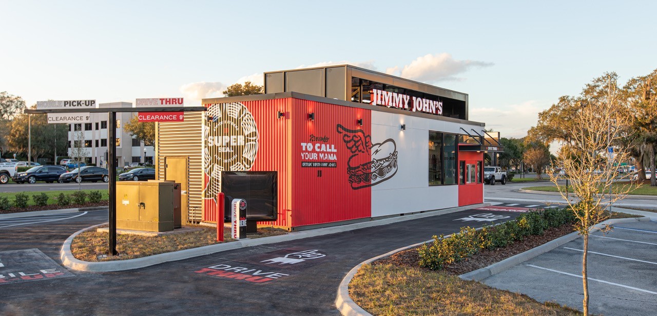 Courtesy. The new Bartow Jimmy John's has a drive-thru lane dedicated solely to mobile and online order pickups.