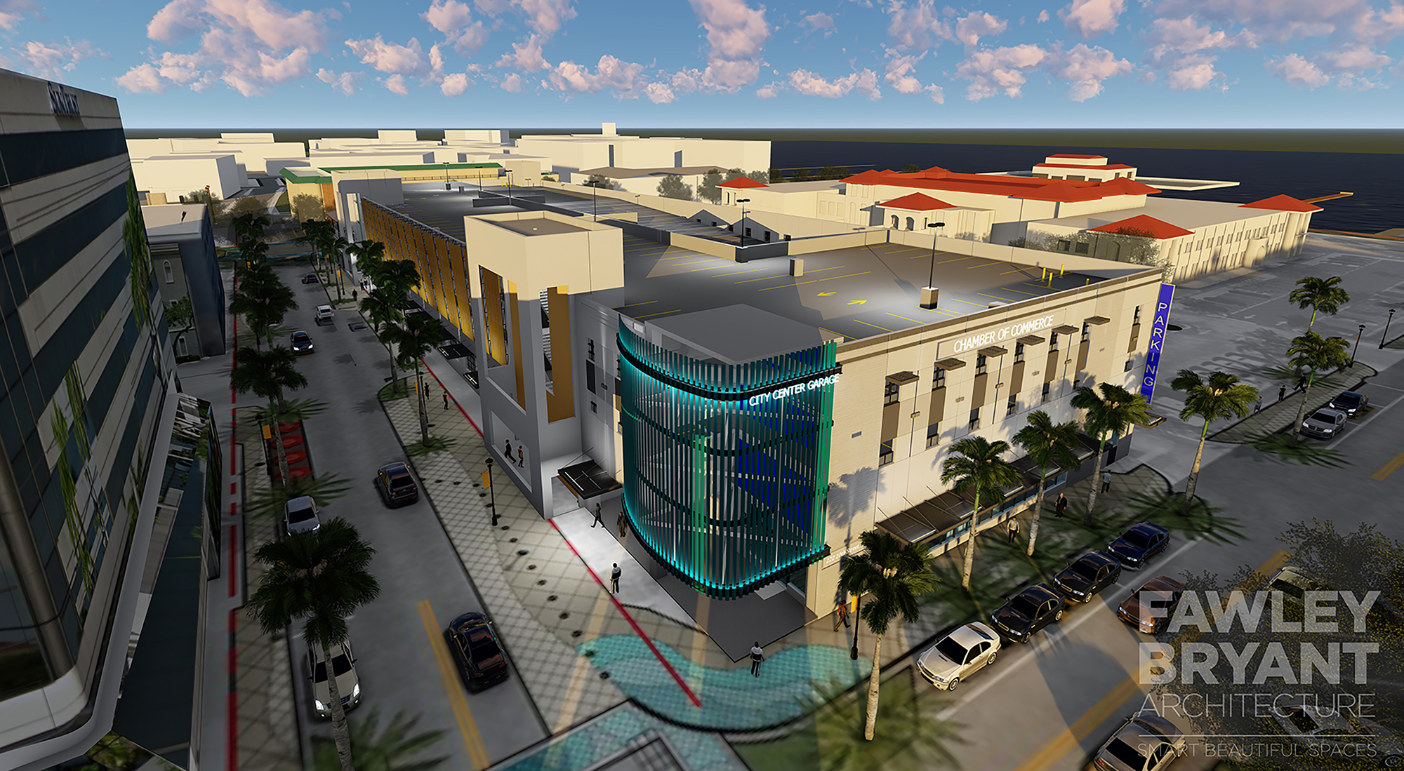 Courtesy. A rendering of the City Centre facility in the works for downtown Bradenton.