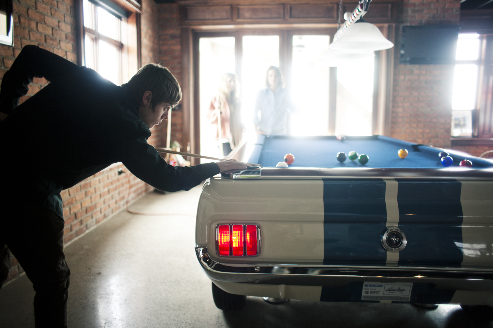 Car Pool Tables Inc.'s Shelby Mustang GT-350 pool table. Courtesy photo. 