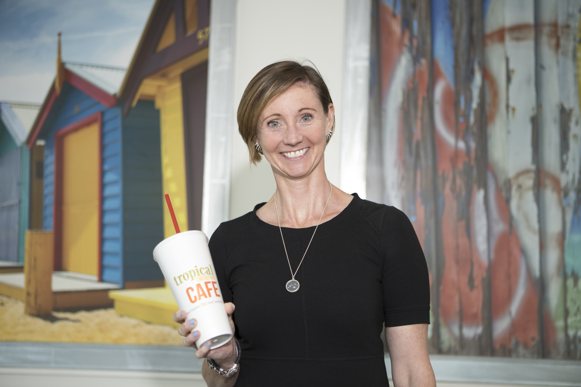 Mark Wemple. Emily Harrington became a Tropical Smoothie Cafe franchisee in 2016 after selling her interests in the Hardee's system.