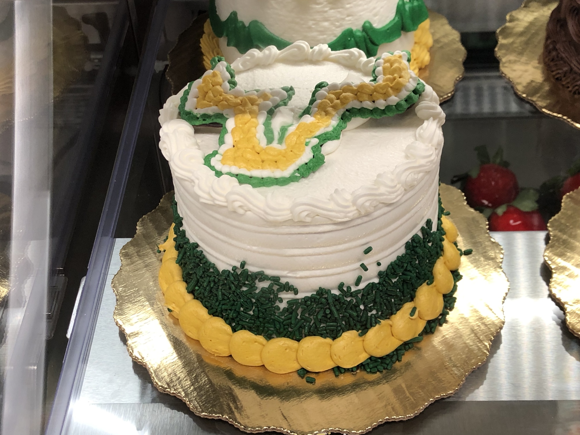 Publix bakery staff made special USF-themed cakes to celebrate the store's grand opening. Courtesy photo. 