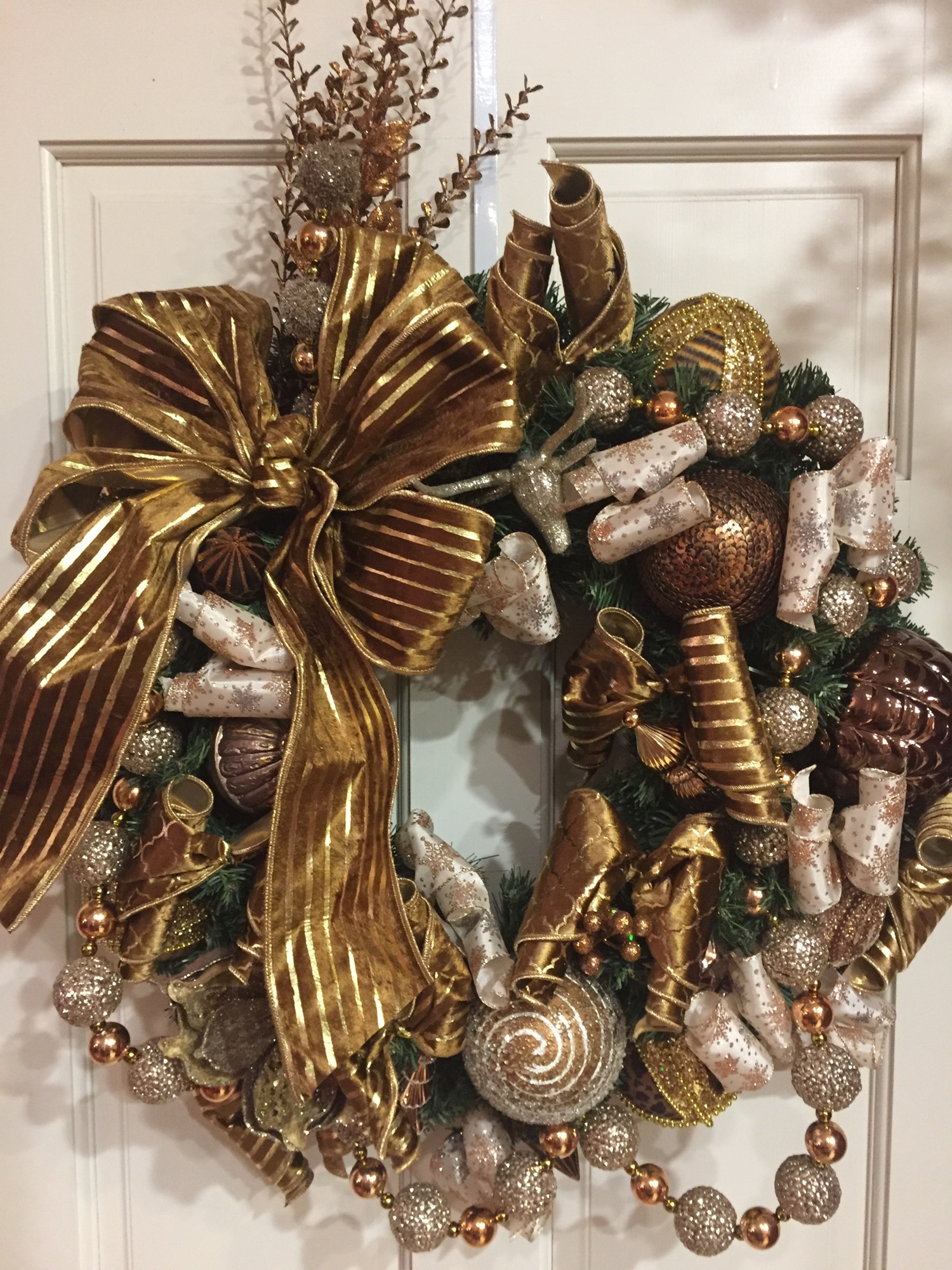 Courtesy. Penny Parks makes wreaths for a variety of occasions. 