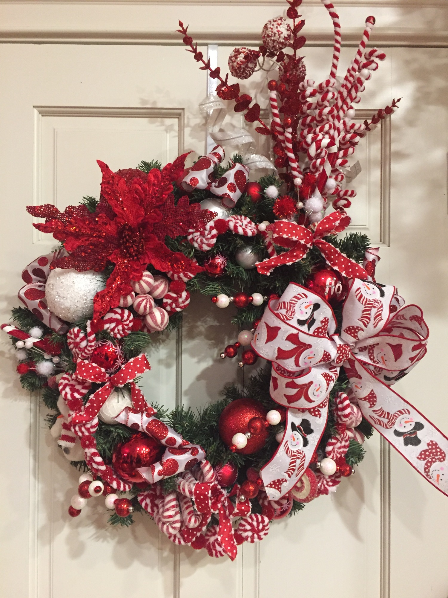 Courtesy. Penny Parks creates wreaths for Christmas and other holidays.