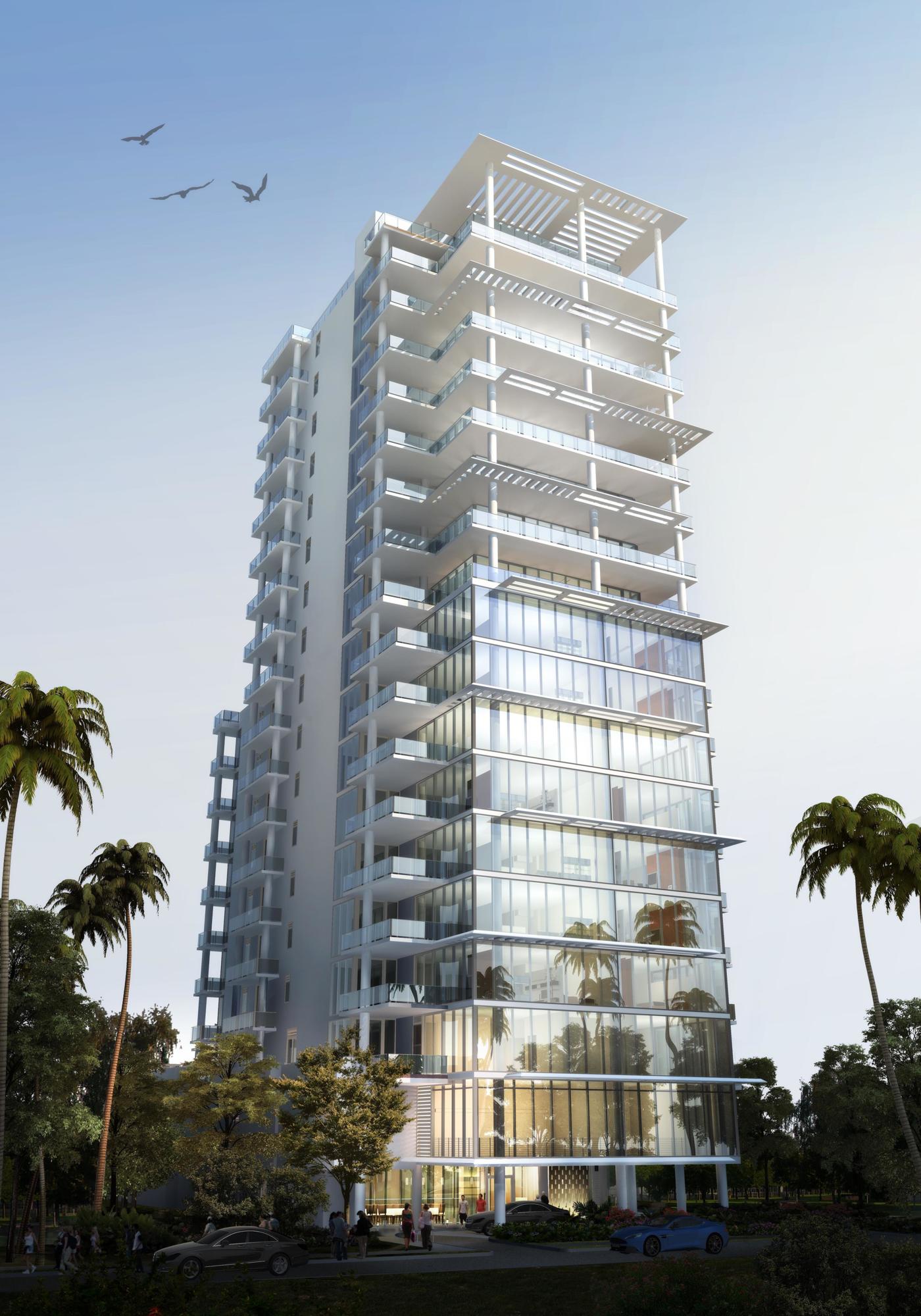 COURTESY RENDERING — The 18-story, 23-unit Epoch is expected to be delivered in early 2021 in downtown Sarasota.