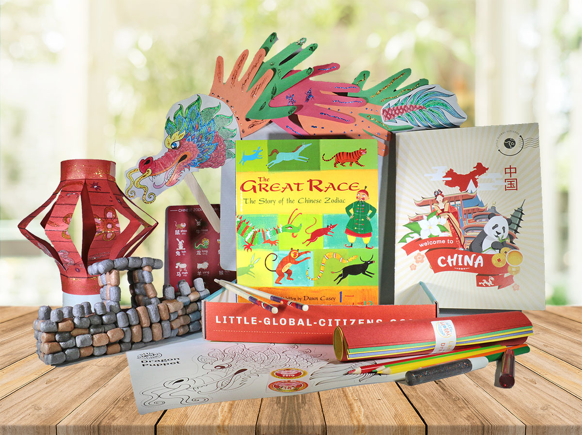 Courtesy. Each subscription box from Bradenton-based Little Global Citizens focuses on a different country.