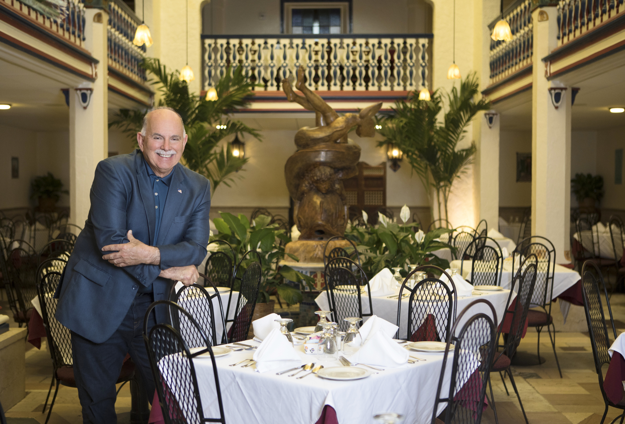 Mark Wemple. After flirting with retirement a decade ago, Richard Gonzmart, 66, is looking to the future of the Columbia Restaurant Group.