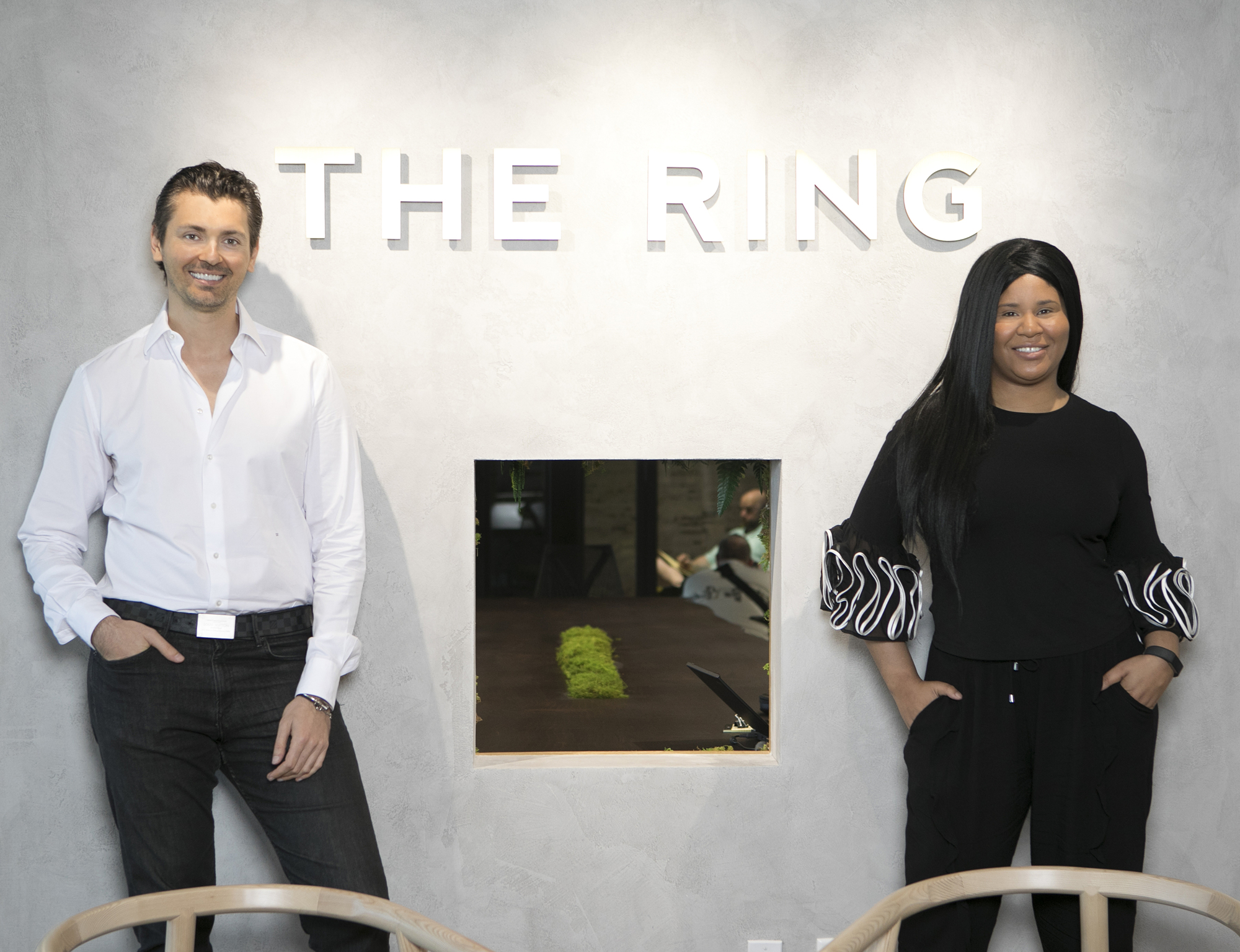 Mark Wemple. Daniels Ikajevs and Janelle Branch opened The Ring in April and already have plans to apply the model to other office properties in the Tampa Bay region.