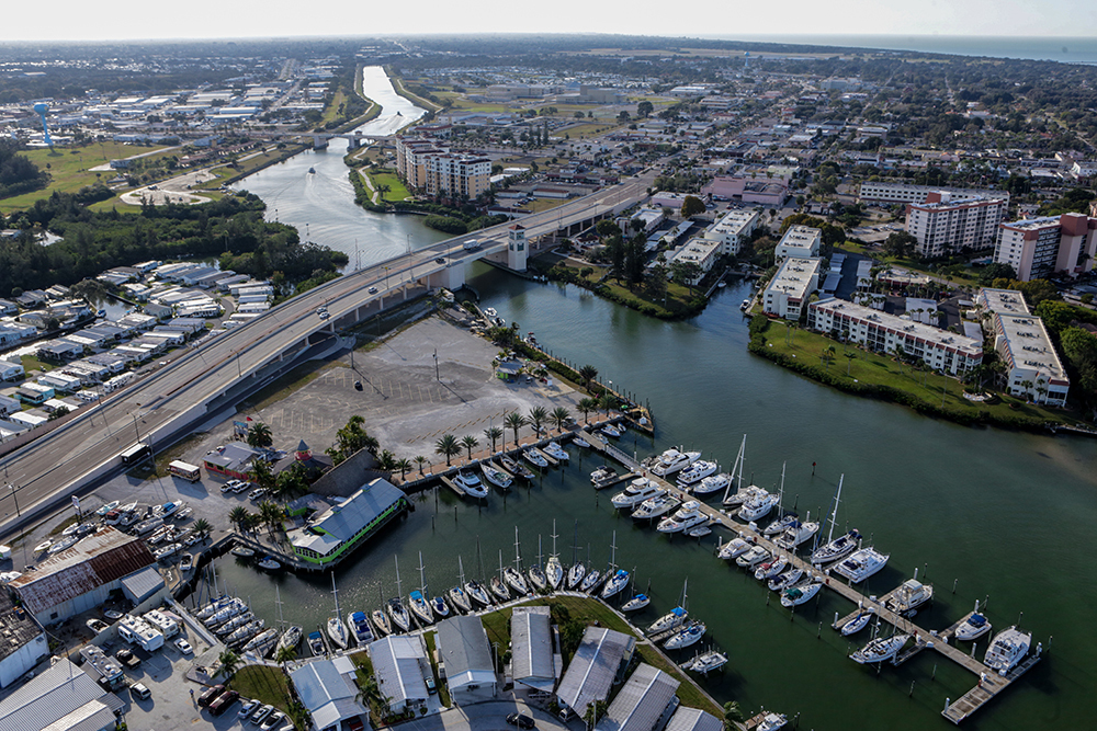Courtesy. There has been discussion about building condos on the Fisherman’s Wharf site along the Intracoastal Waterway for years. 