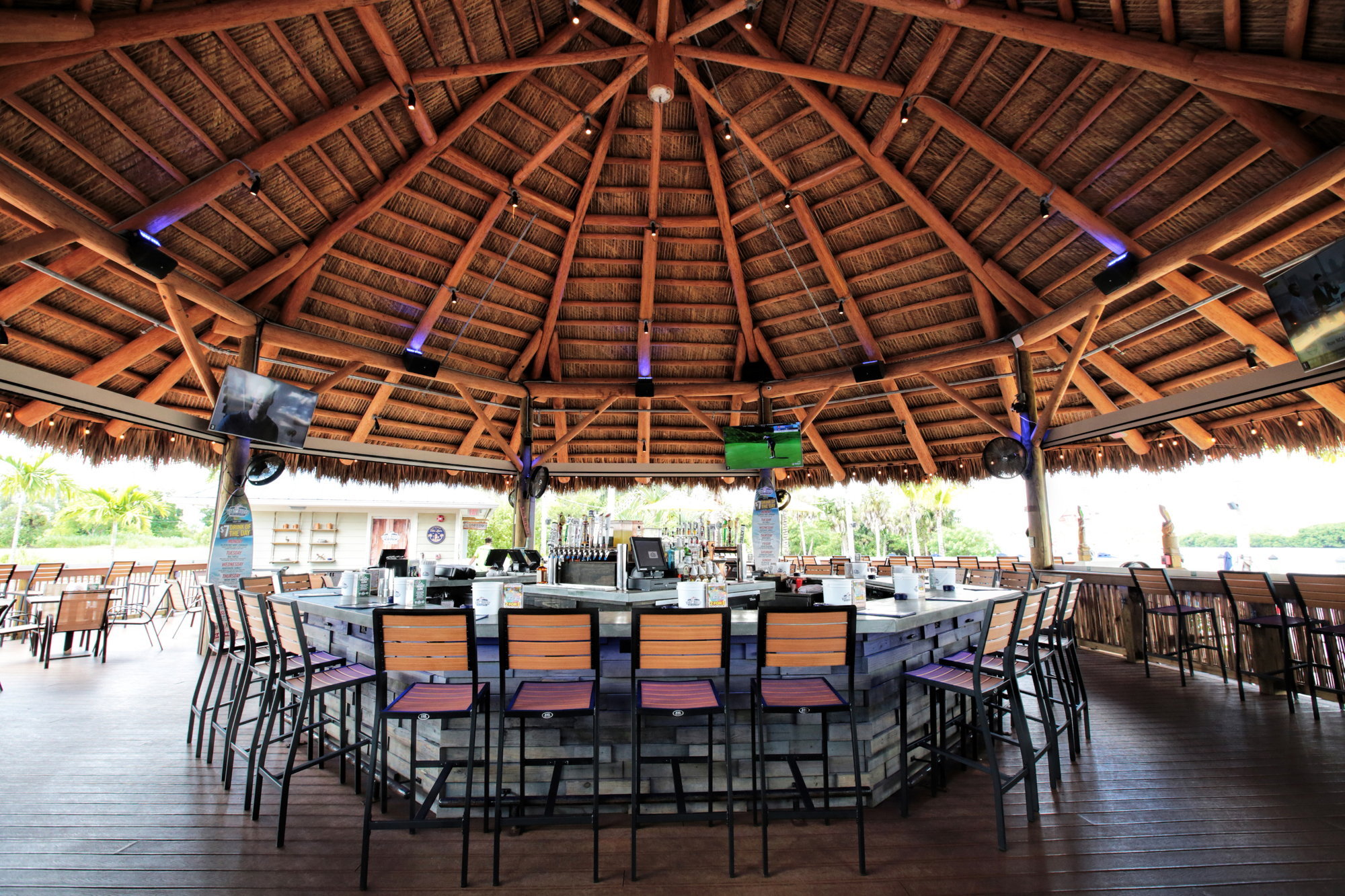 Boathouse Tiki Bar & Grill in Fort Myers. Photo by Stefania Pifferi.