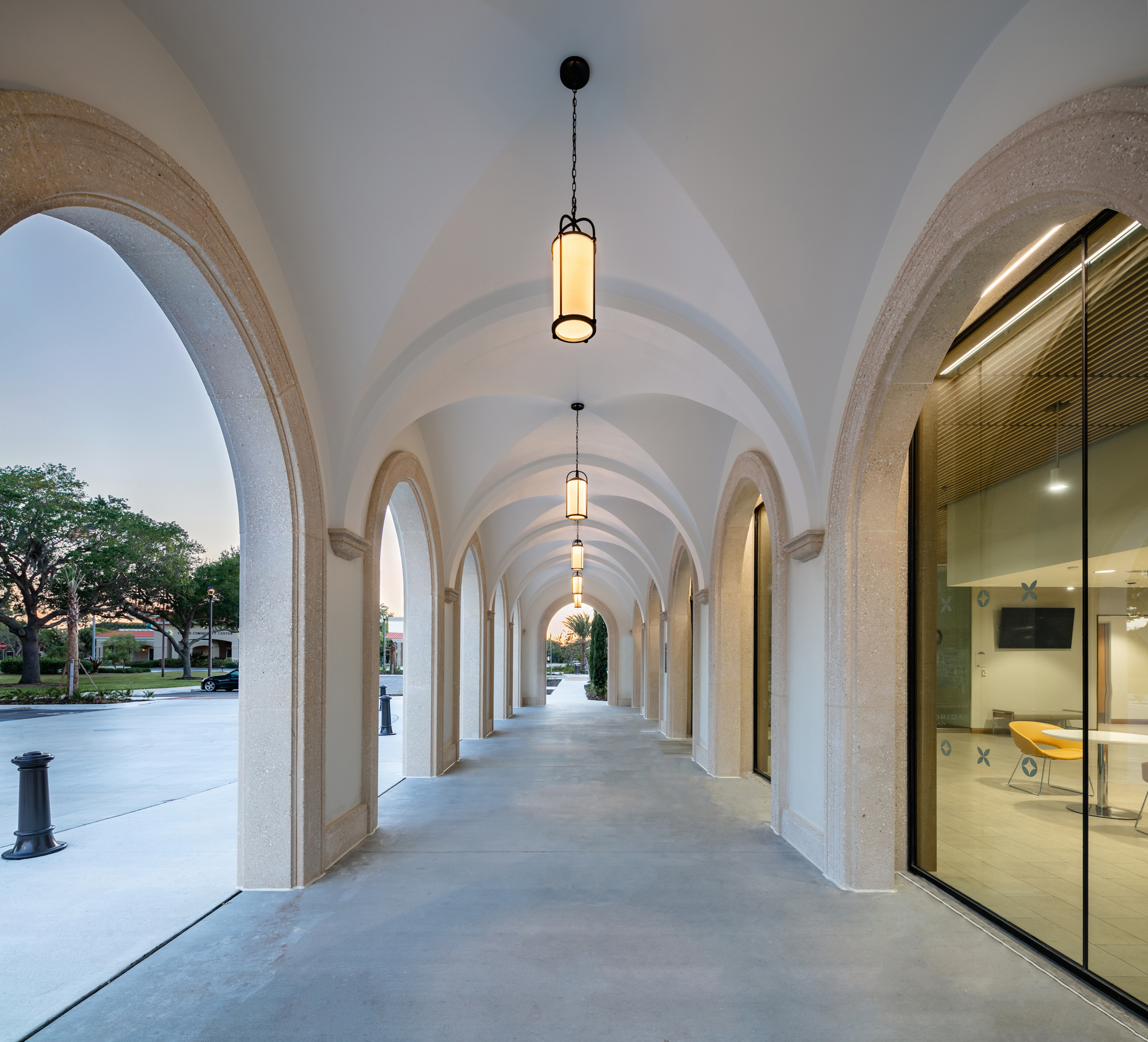 Courtesy, Sweet Sparkman Architects. Gabriela Kaniuga, assistant project manager for Tandem Construction, says the building’s design includes elements such as walls of glass, metal work, tiles and groin vaults.