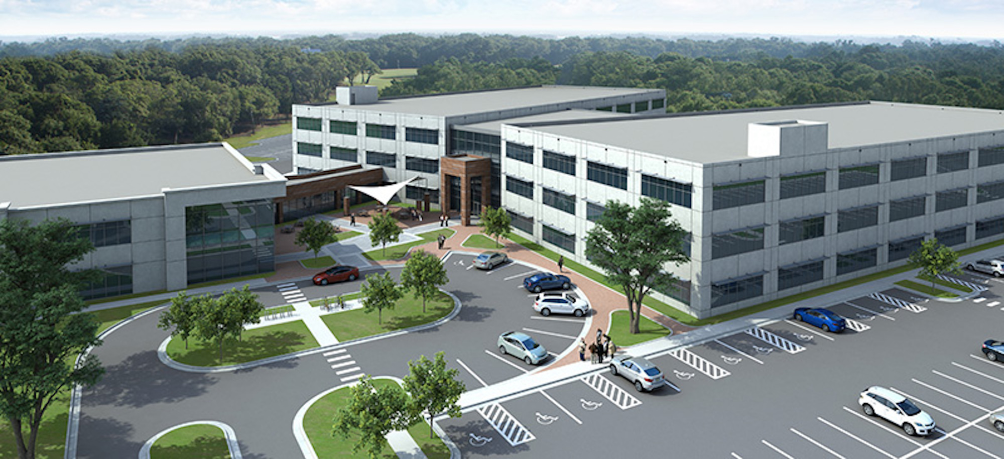 COURTESY RENDERING — Gartner Inc. retained TPA Group to develop a new four-building office and amenity campus in Fort Myers.