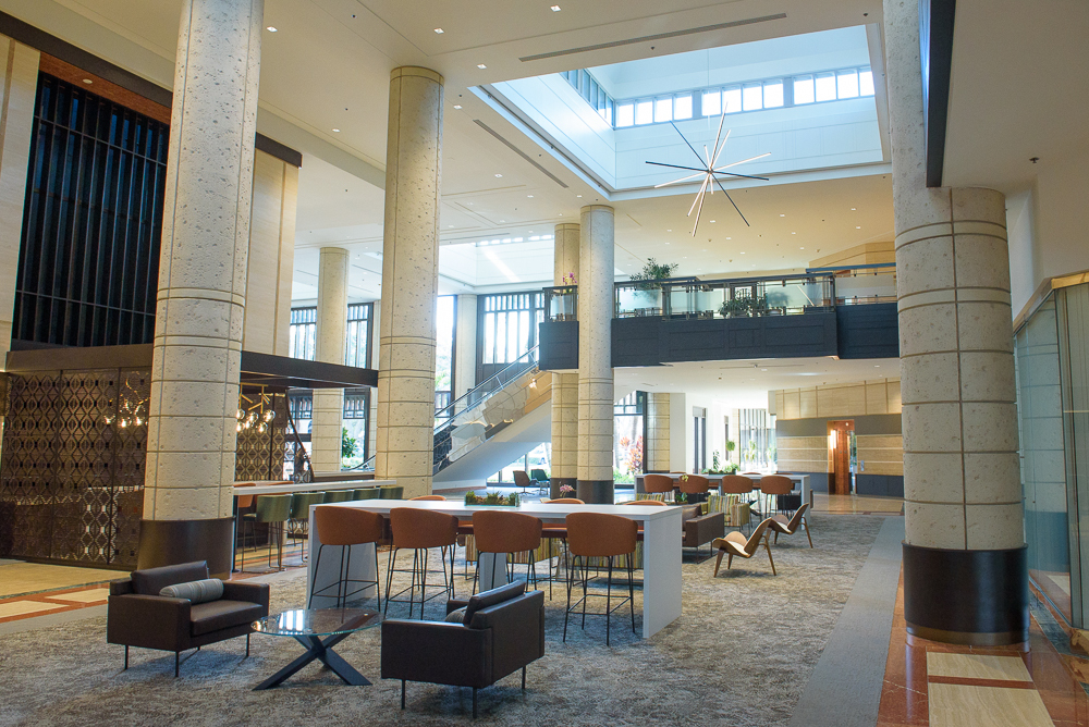 COURTESY PHOTO — 200 Central owner Third Lake Capital has spent milions of dollars to improve the lobby and other areas of the building since buying it more than two years ago for $65.775 million.
