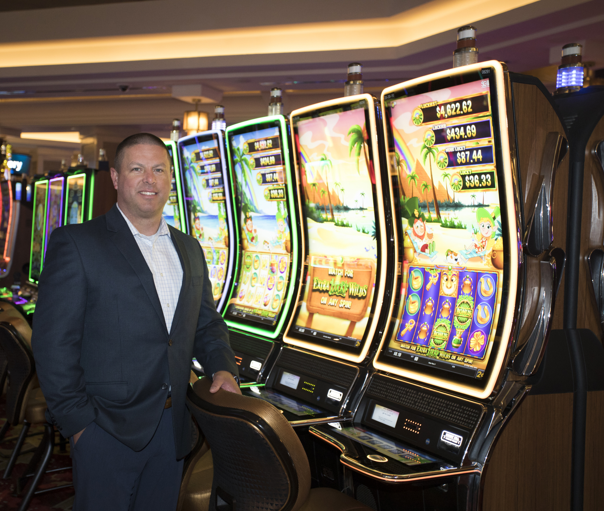 Mark Wemple. Suffolk Vice President of Operations Brian Eaton led a multi-year, $750 million expansion project at the Seminole Hard Rock Resort & Casino in Tampa.