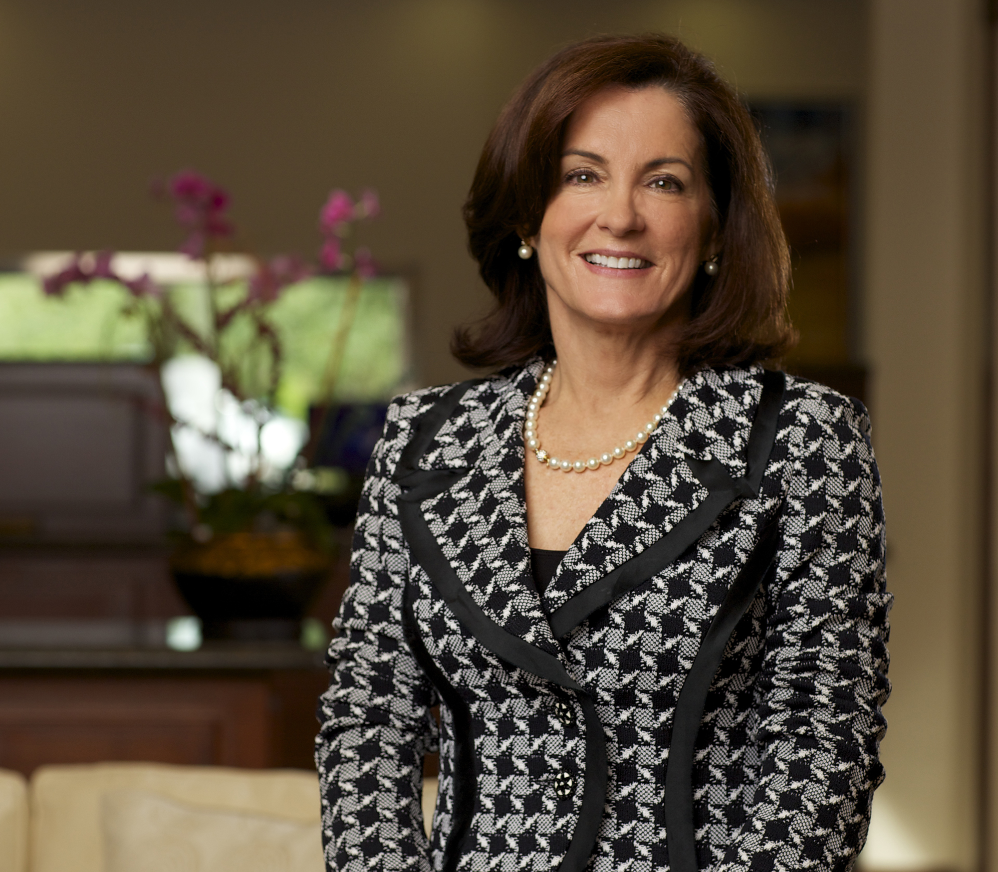 Adria Starkey, president of FineMark National Bank & Trust's Collier County office. 