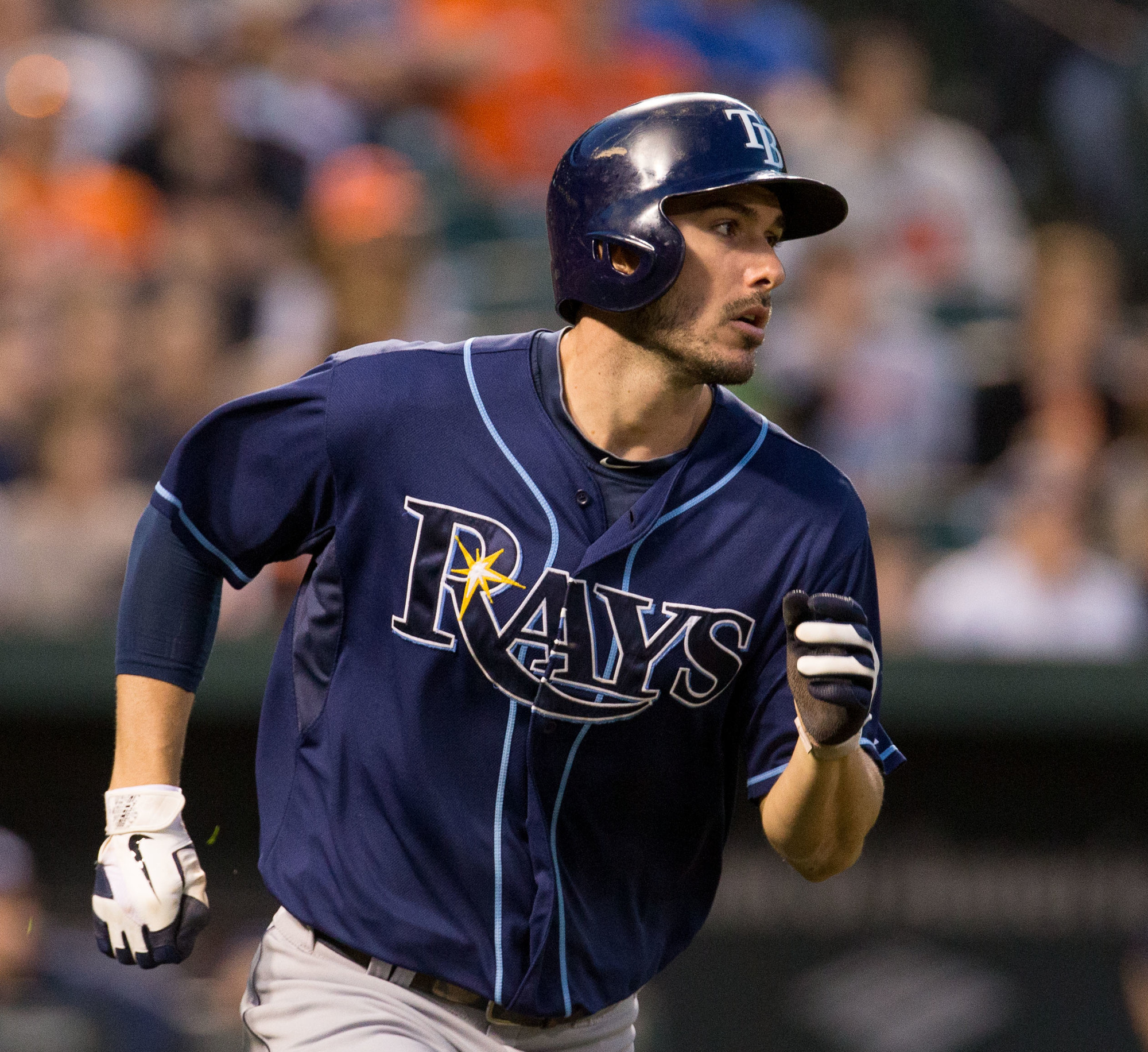 Matt Joyce spent some of the best seasons of his career with the Tampa Bay Rays, earning selection to the Major League Baseball All-Star team in 2011. Photo courtesy of Wikimedia Commons/Keith Allison.