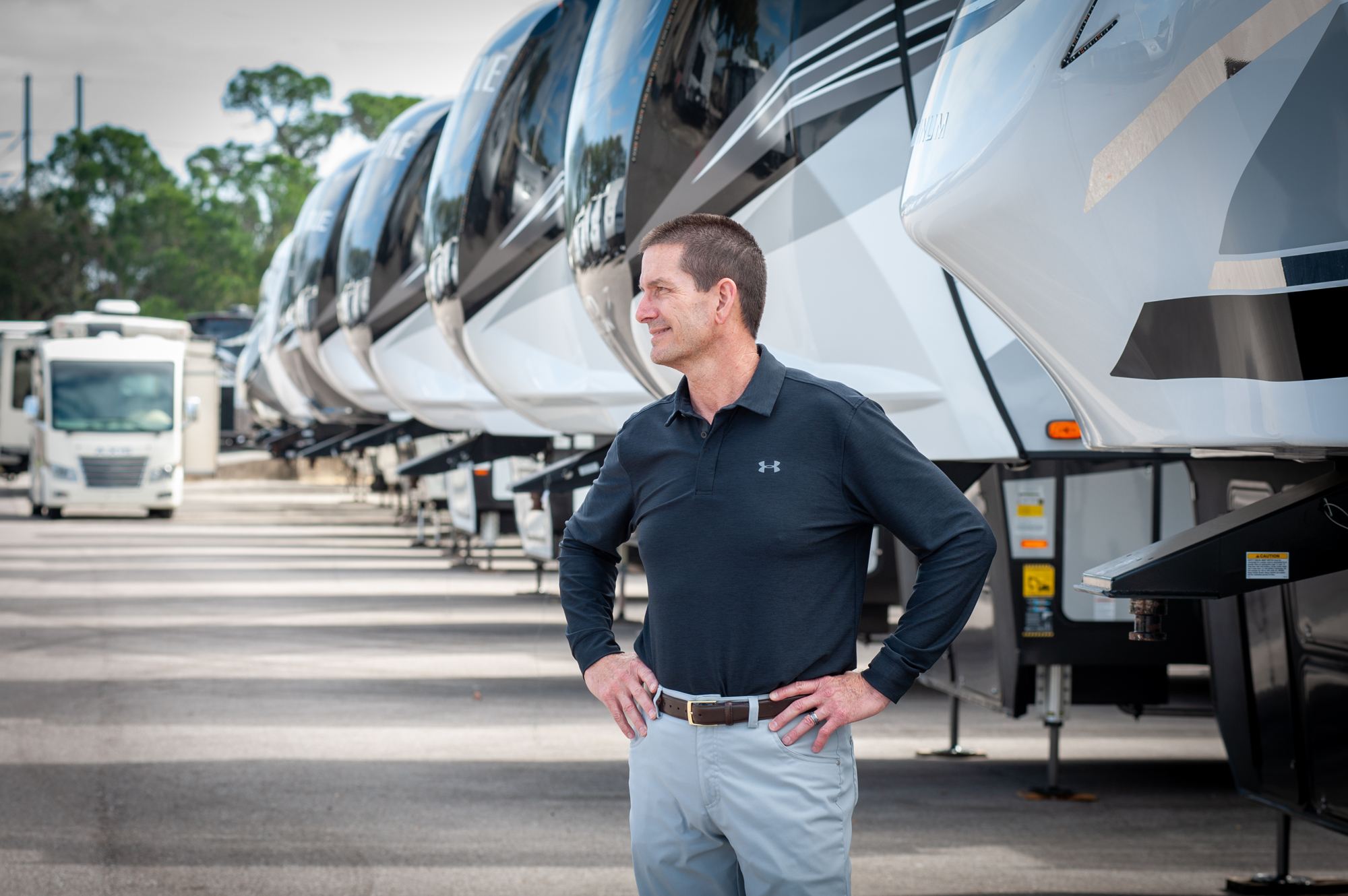 File. Kevin Campbell says handling the dearth and then surge in sales at Sarasota-based Campbell RV has been a challenge.