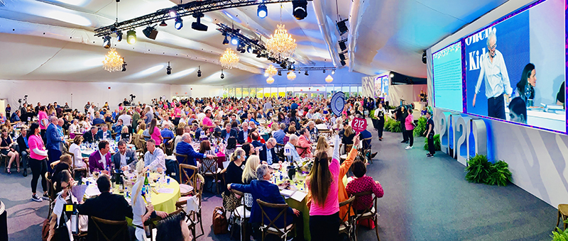 Courtesy. The Naples Winter Wine Festival has raised $212 million since 2001. This is from the 2019 event. 