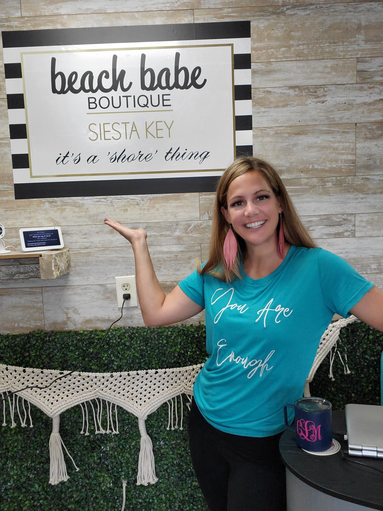 Courtesy. Christin Lilly is the owner of Beach Babe Boutique on Siesta Key. She also has plans for a second location.