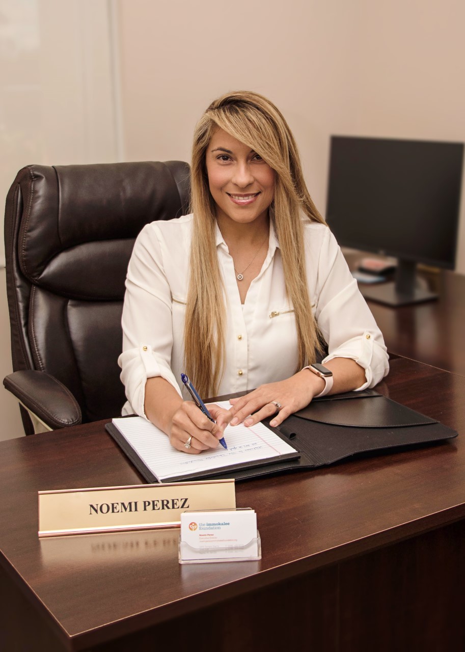 Neomi Perez was named CEO and president of the The Immokalee Foundation in 2018.