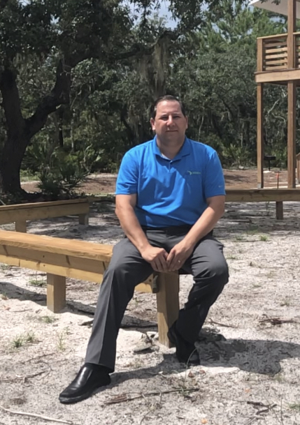 Courtesy. InVision Advisors President Jonathan Moore says he hopes the new cabins for Girl Scouts of West Central Florida can serve as prototypes for other Girl Scouts organizations.