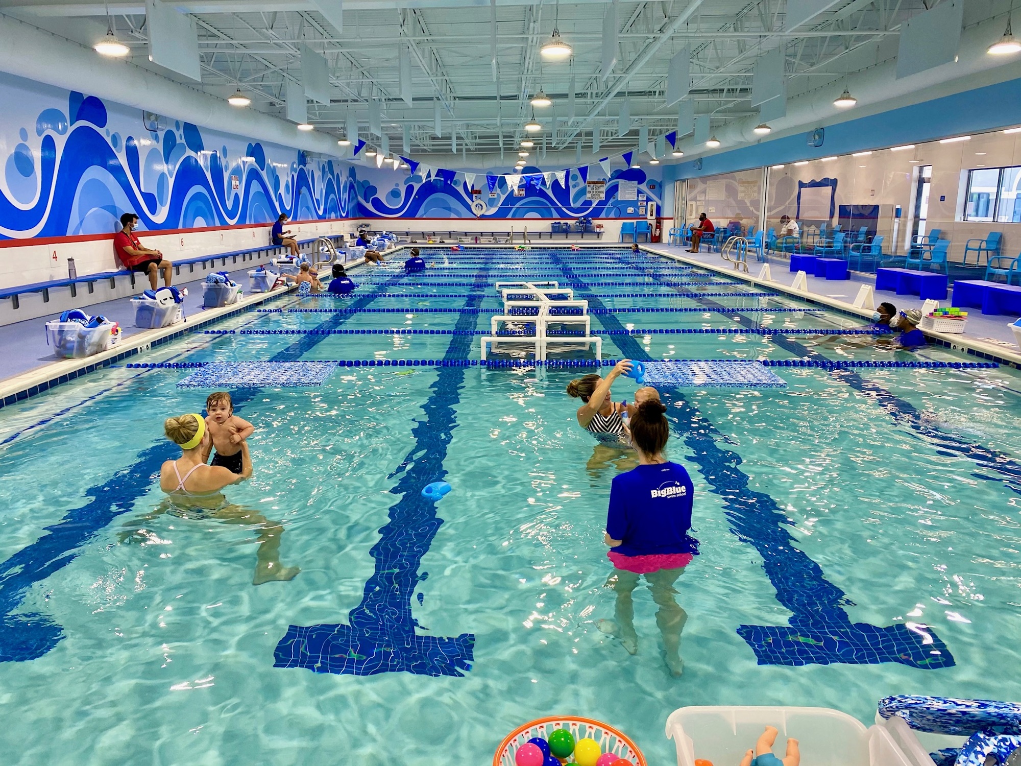 Courtesy. Big Blue Swim School, a franchise-based swim lesson business, plans to open to 20 locations in Florida in 2021.
