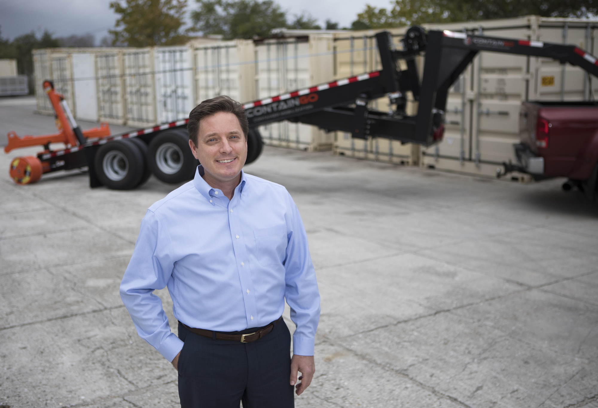 Mark Wemple. Kevin Foust was recently named CEO of ContainGo, which recently introduced a pioneering logistics product, the ContainGo Mobilizer Trailer.