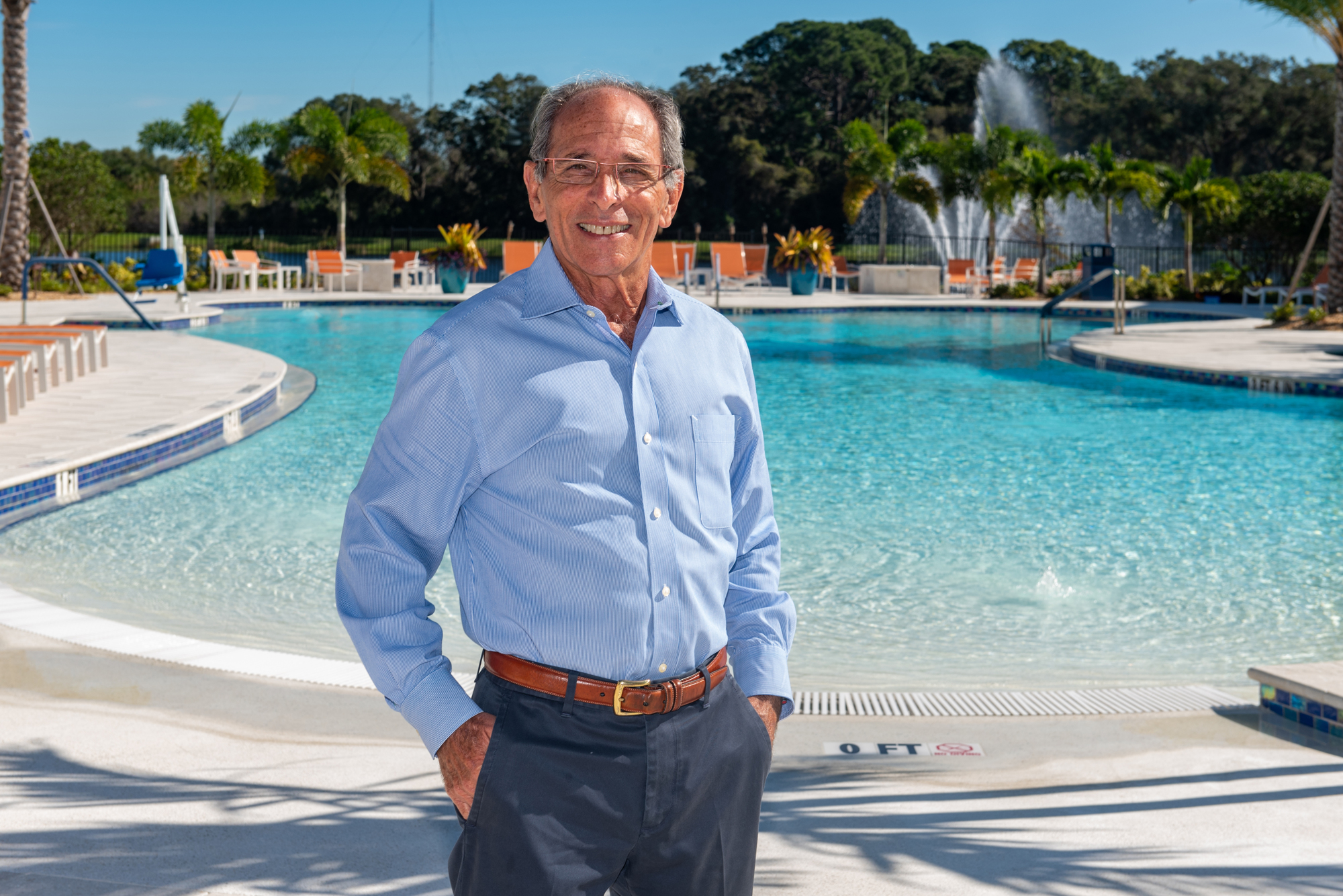 Lori Sax. The Floridian Club of Sarasota, which opened earlier this year, offers a new kind of residential model for the 55+ crowd, says developer Larry Lieberman: leasing units.