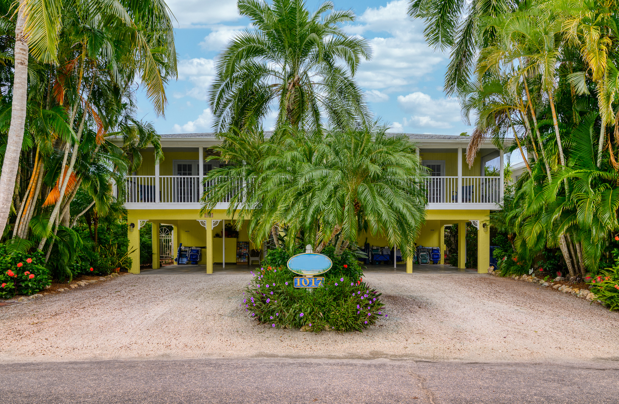Courtesy. The eight-unit Siesta Palms by the Beach is listed for $3.5 million.