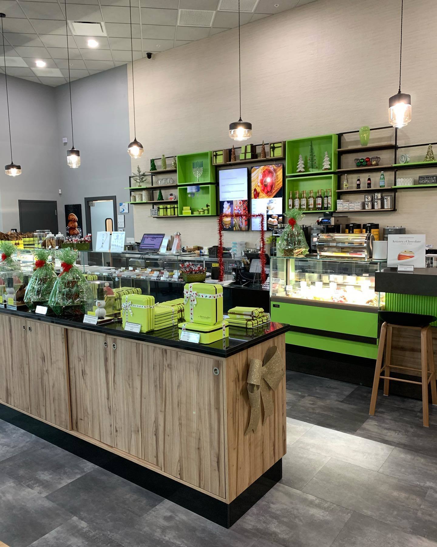 Courtesy. The UTC Sarasota location offers the company’s handcrafted chocolates as well as specialty desserts, artisanal baked goods, novelty products and gelato. It will also serve a selection of wines and coffees.