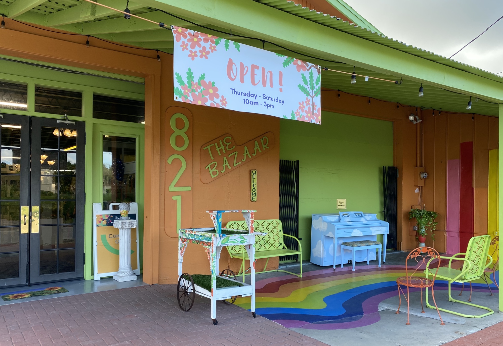 Courtesy. The Bazaar on Apricot & Lime is one of several businesses in the Limelight District, an area on Lime Avenue from Fruitville Road to 12th Street that’s officially recognized by the City of Sarasota.