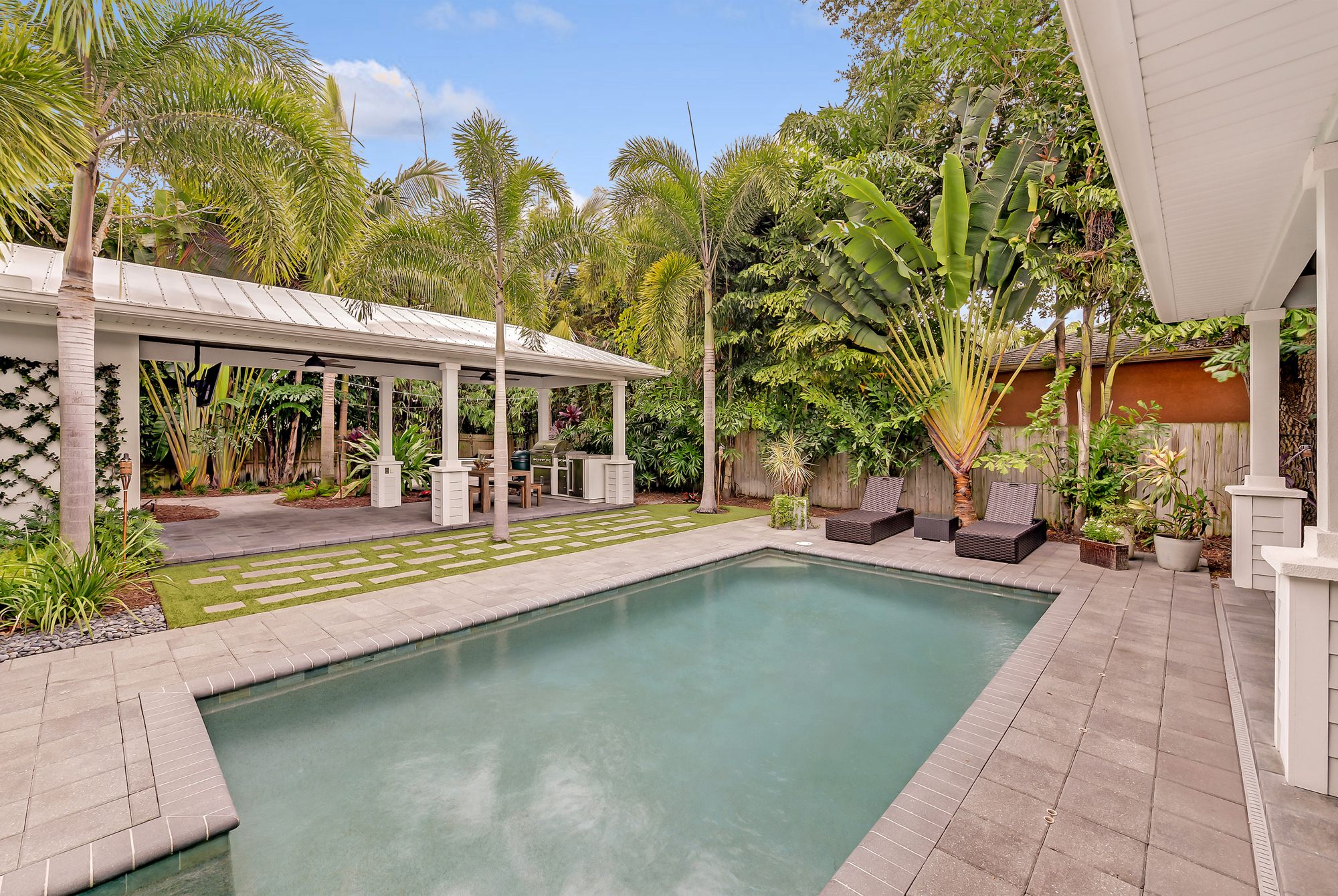 Courtesy. Judy Nimz of Michael Saunders & Co. represented the buyer and seller of 1815 Grove St. in Sarasota. After 1 day on the market, the property, with a pool and office, sold for 100% of its $1.2 million list price.