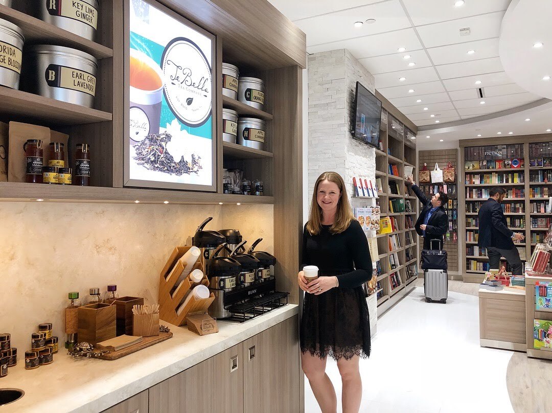 Courtesy. Abigail StClair, founder and CEO of TeBella Tea Co., says three or four years ago, TeBella formalized its wholesale program and hired a wholesale manager. Now it serves 150 hotels, restaurants and other clients. 