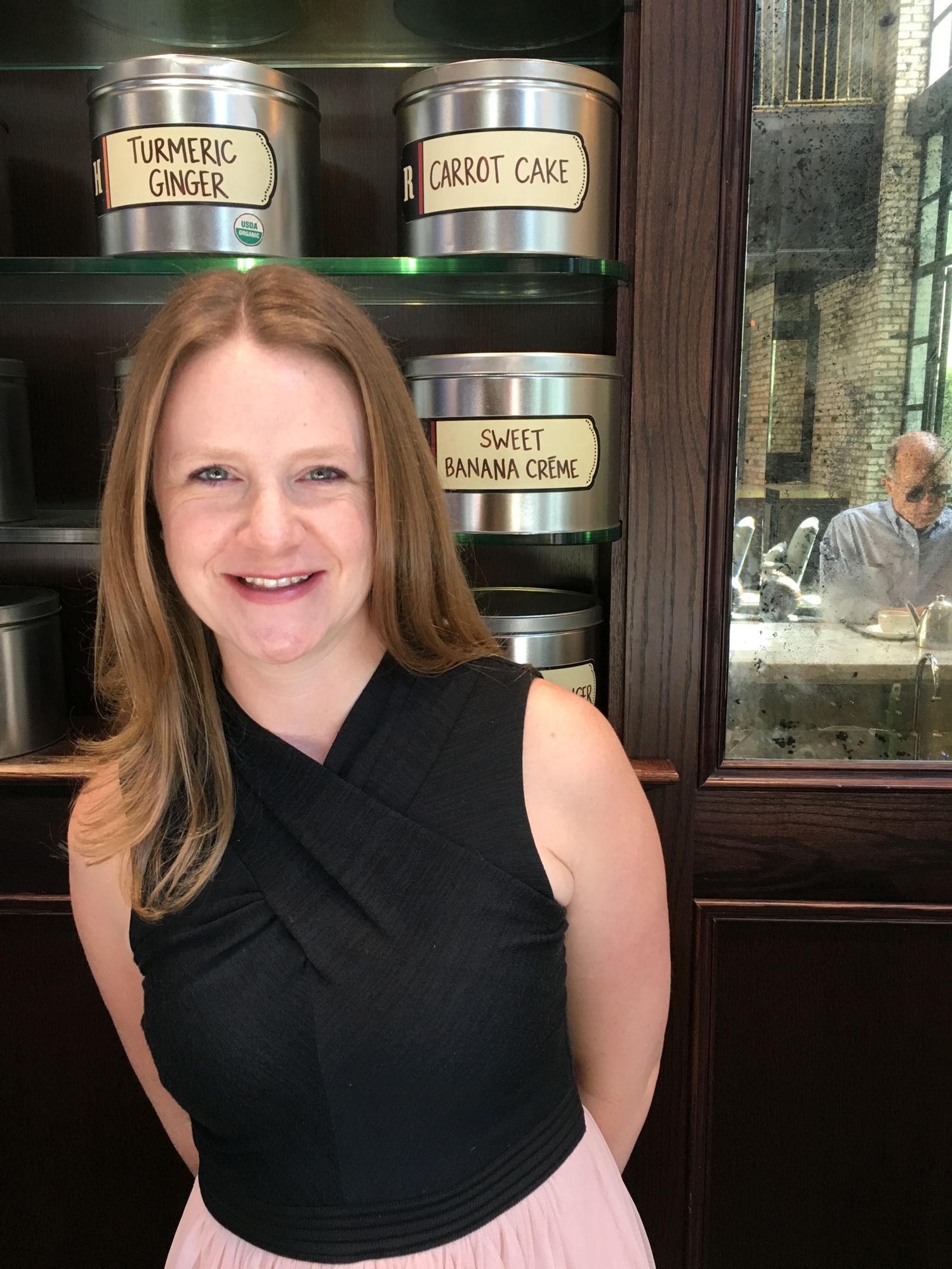 Courtesy. Abigail StClair, founder and CEO of TeBella Tea Co., wants to open more TeBella stores, possibly two or three within the next five years.